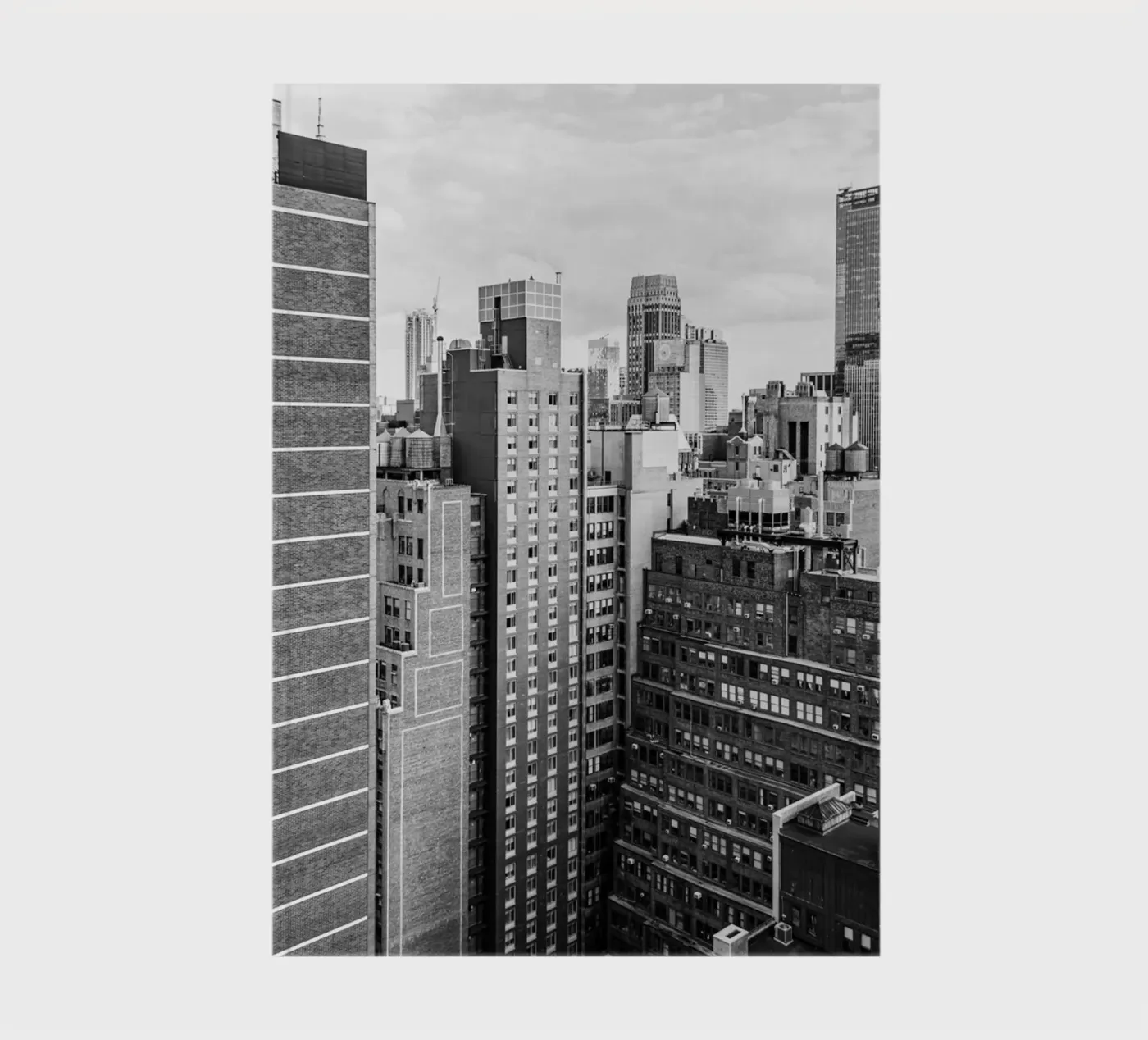 Edificio Skyline B&N quaderno da Carinaprint