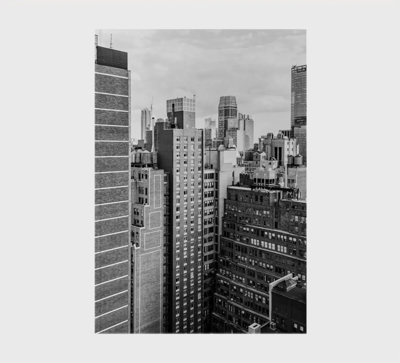 Edificio Skyline B&N quaderno da Carinaprint