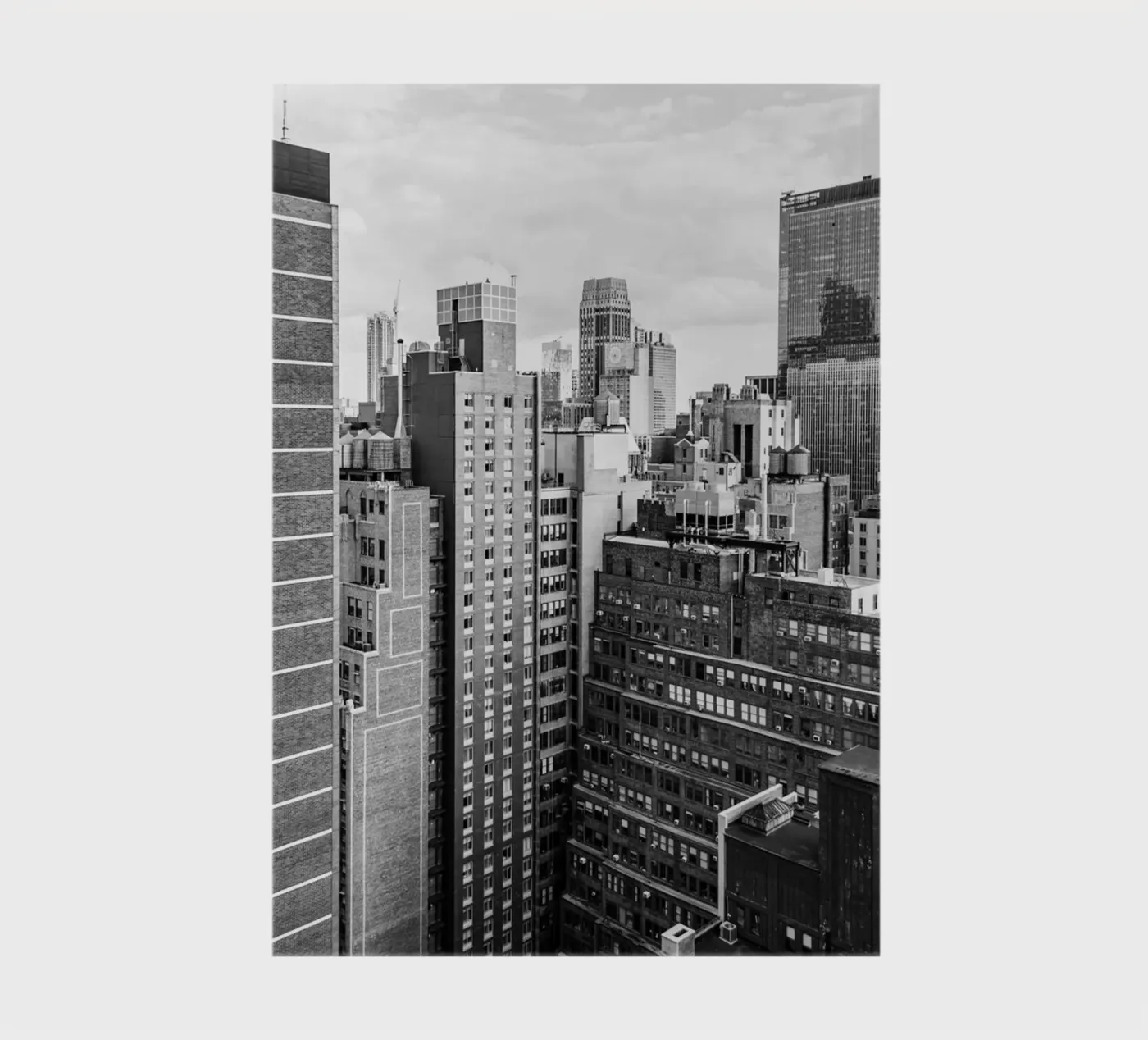 Edificio Skyline B&N quaderno da Carinaprint