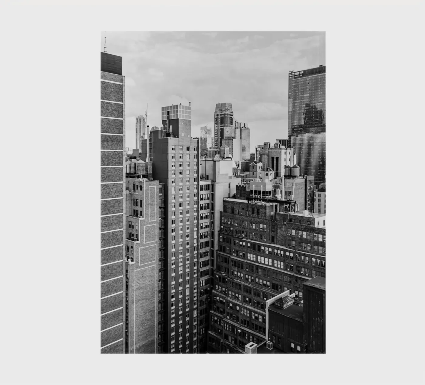 Edificio Skyline B&N quaderno da Carinaprint