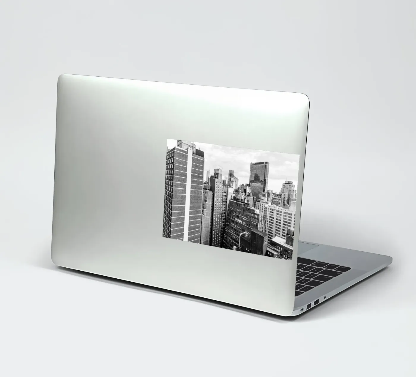 Edificio Skyline B&N adesivo da Carinaprint