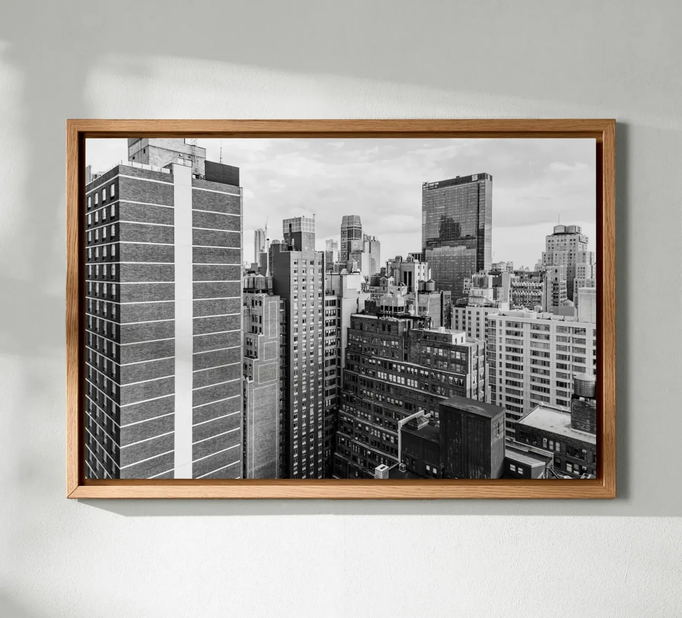 Skyline Building B&W canvas by Carinaprint