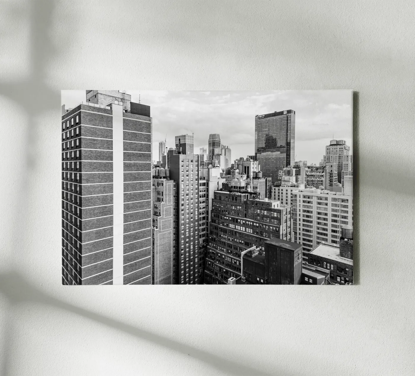 Skyline Building B&W canvas by Carinaprint