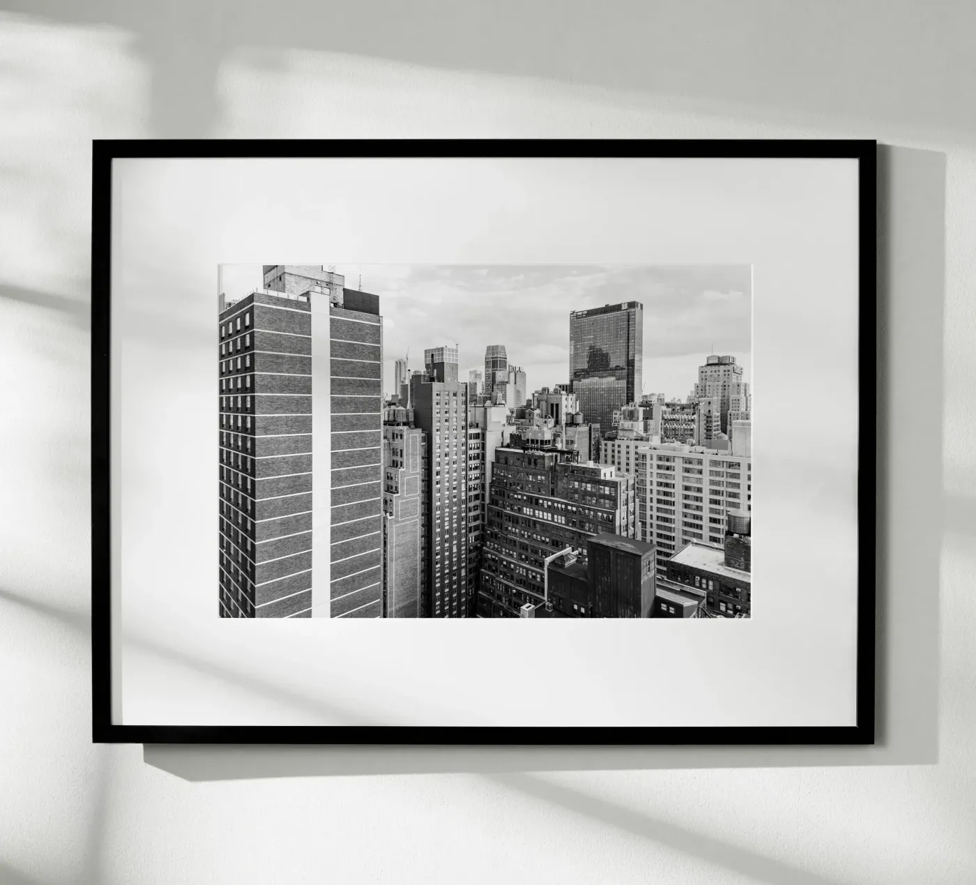 Skyline Building B&W poster da Carinaprint