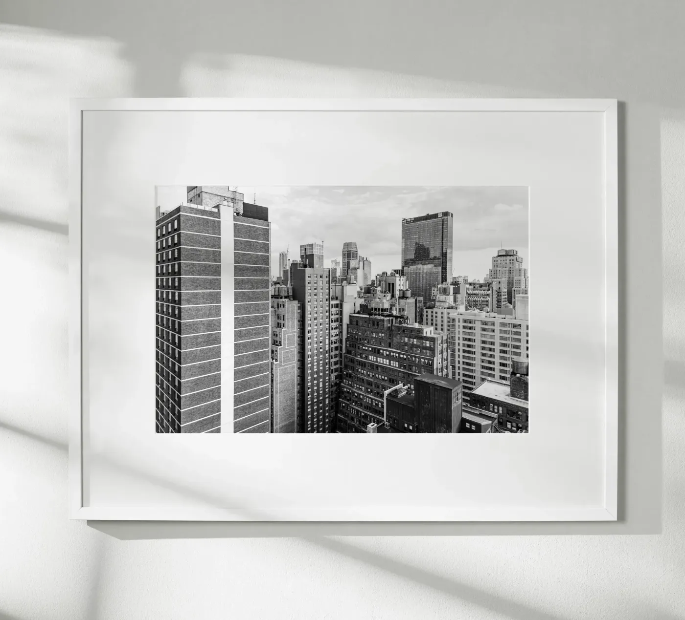 Skyline Building B&W poster da Carinaprint