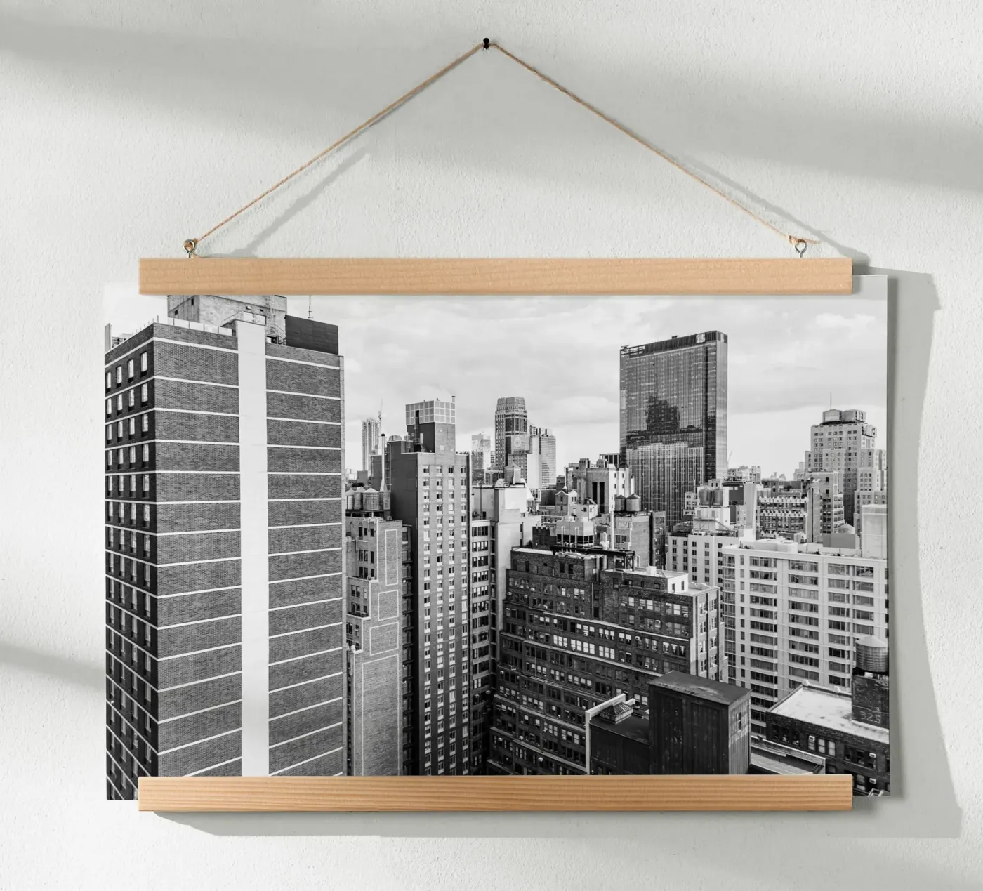 Skyline Building B&W poster da Carinaprint