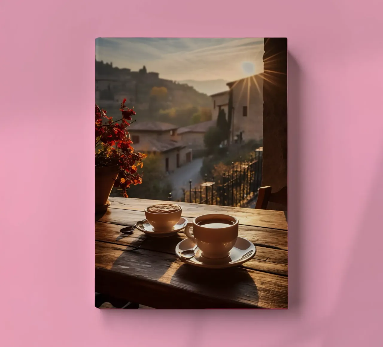 Caffè alla finestra diario da M-Ulrich-Digital Art