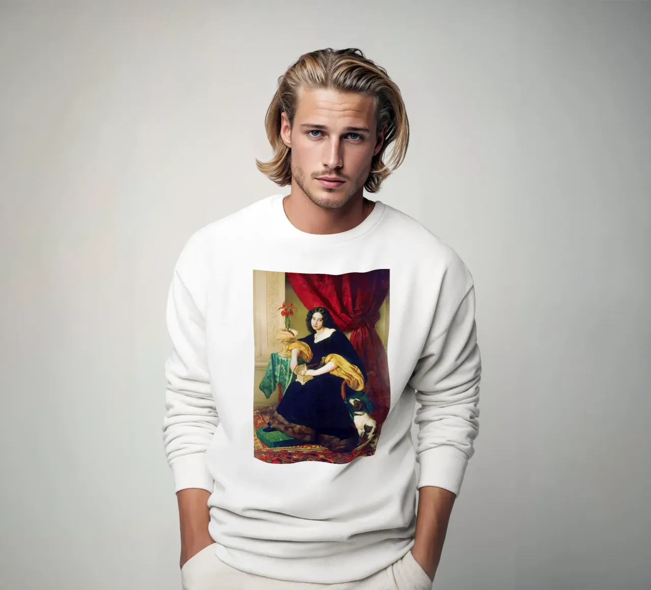 Pauline Huebner de Julius Huebner sudadera de Venus Art