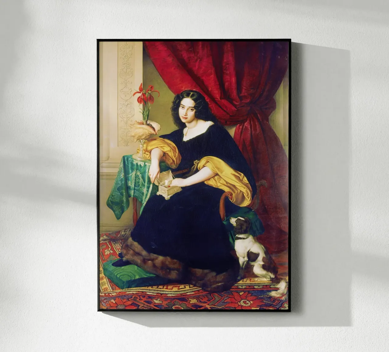 Pauline Huebner di Julius Huebner plexiglass da Venus Art