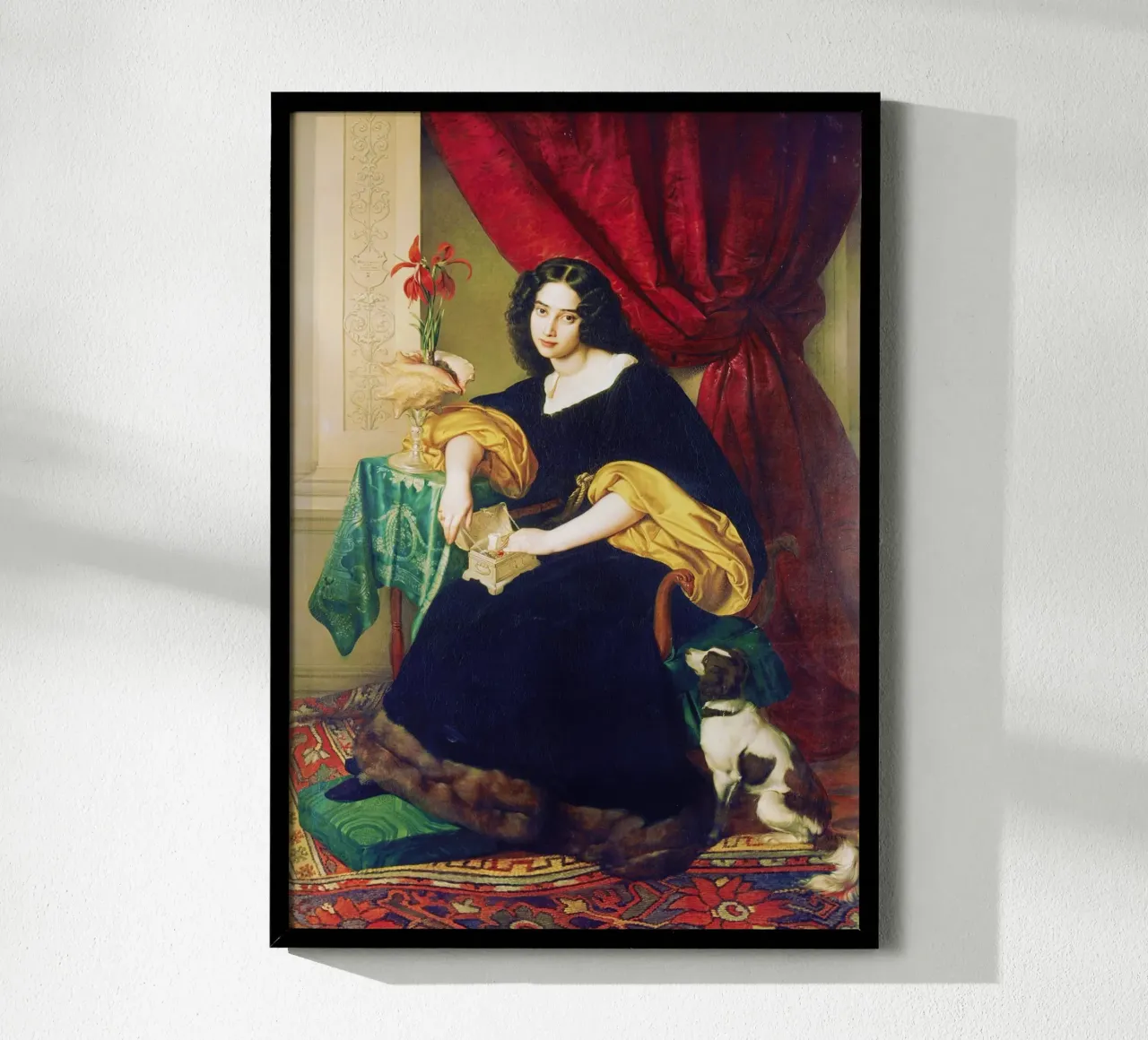 Pauline Huebner di Julius Huebner carta hahnemühle da Venus Art