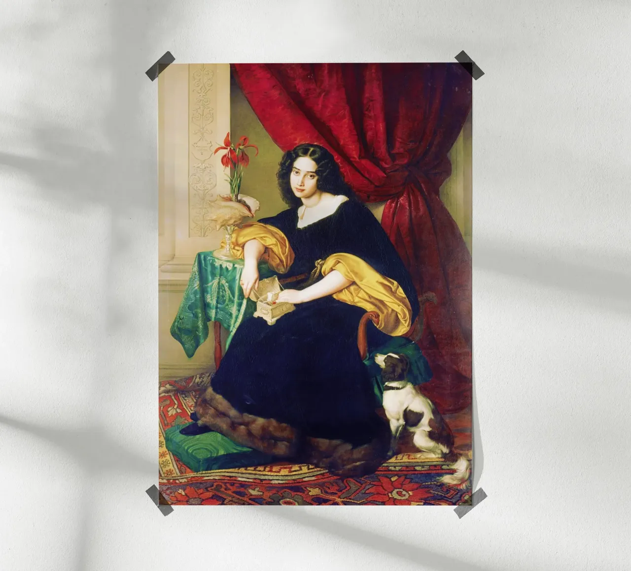Pauline Huebner di Julius Huebner carta hahnemühle da Venus Art