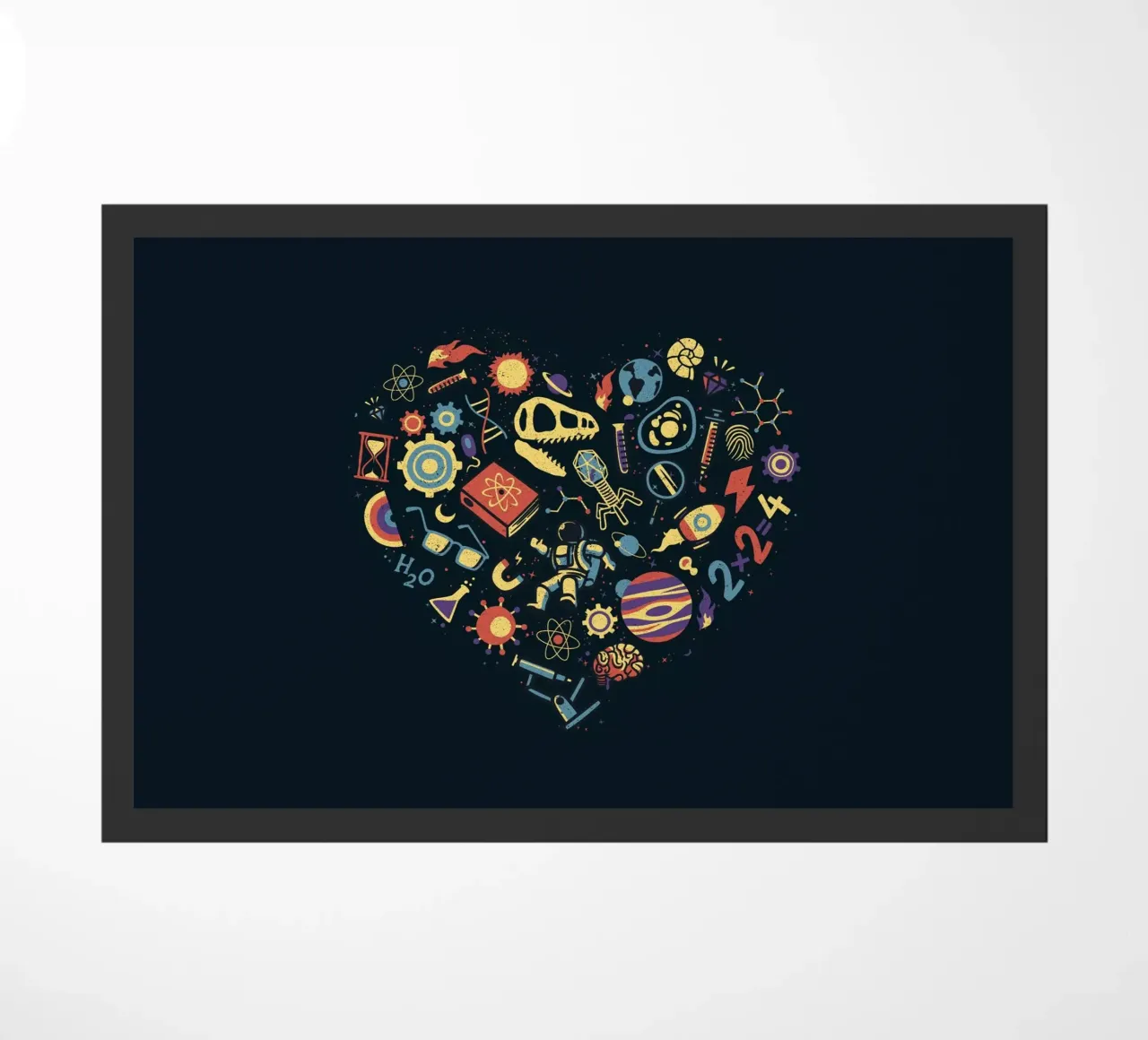 Scienza dell'amore zerbino da Tobe Fonseca