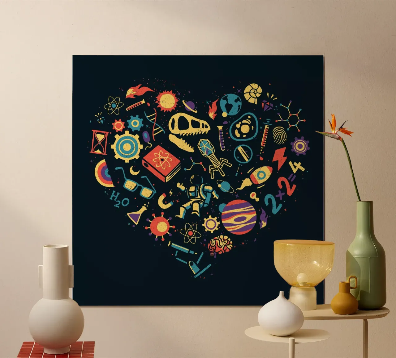 Scienza dell'amore carta hahnemühle da Tobe Fonseca