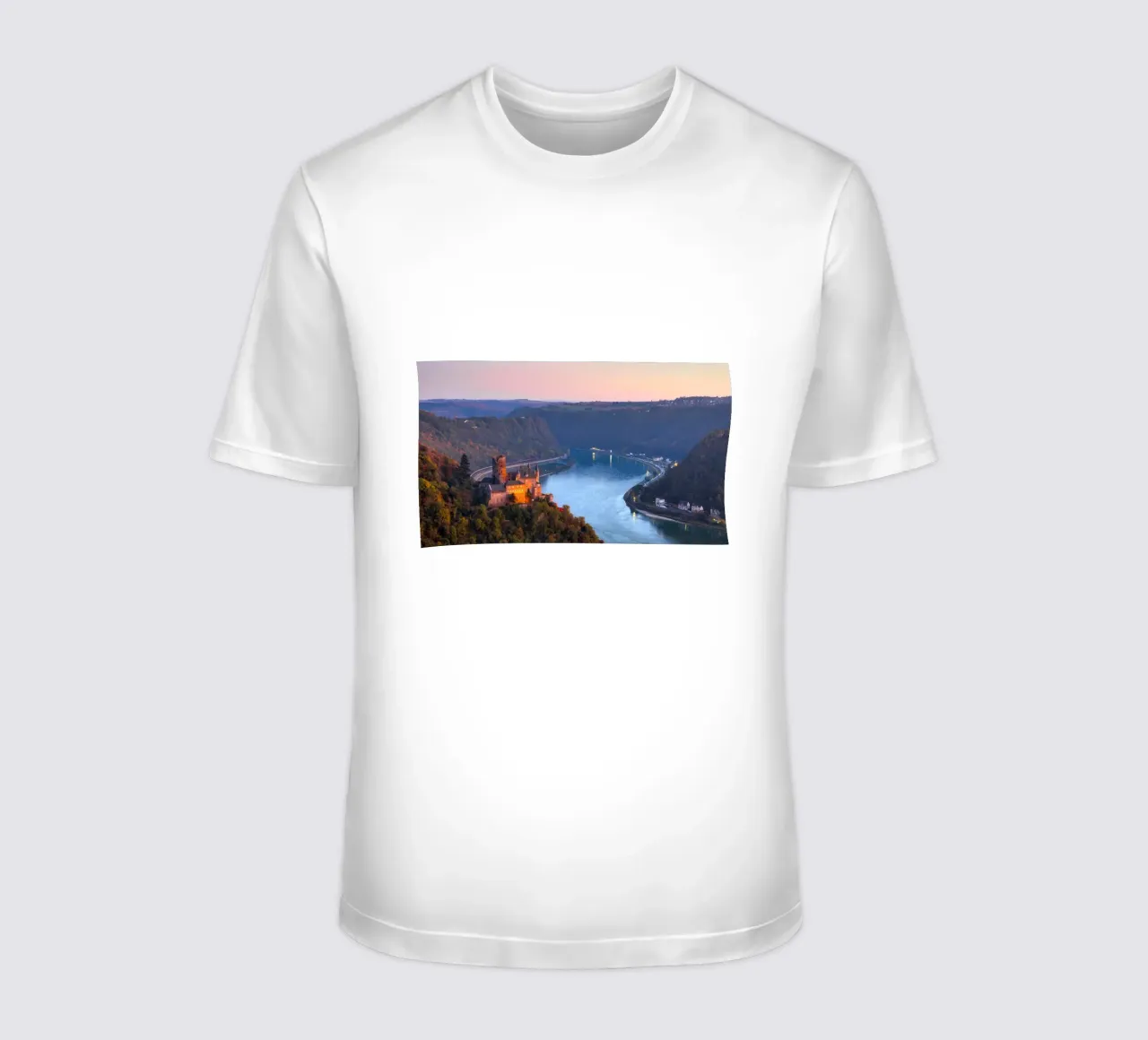 DER RHEIN 03 t-shirt da Tom Uhlenberg