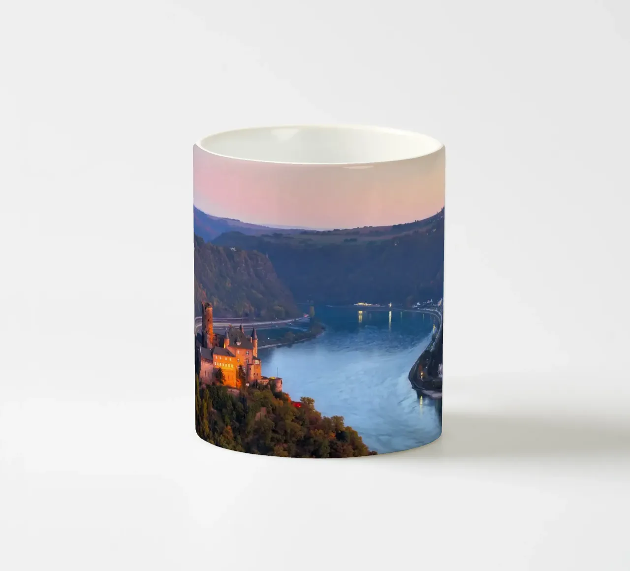 DER RHEIN 03 tazza in ceramica da Tom Uhlenberg