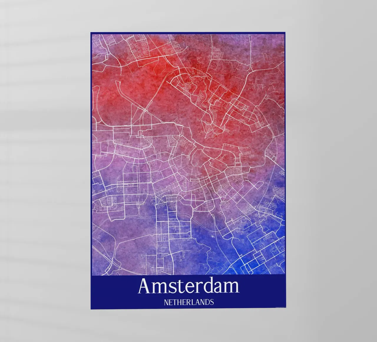 Amsterdam NETHERLANDS pellicola backlit da WorldPrint