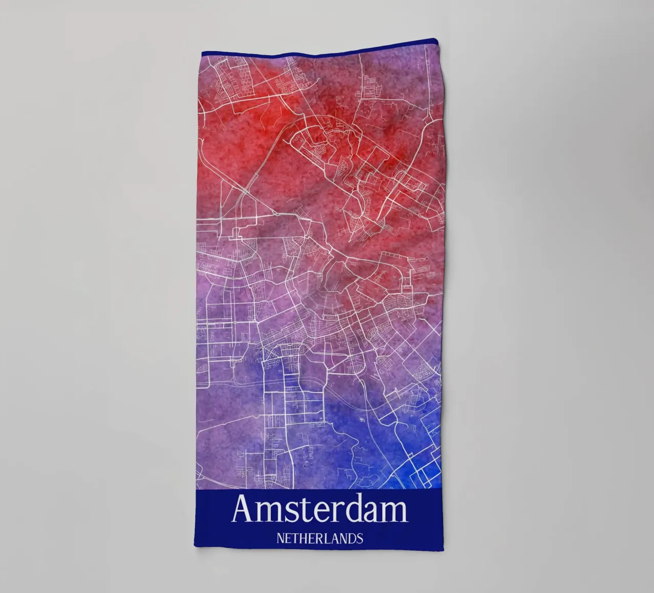 Amsterdam NETHERLANDS asciugamano da bagno da WorldPrint
