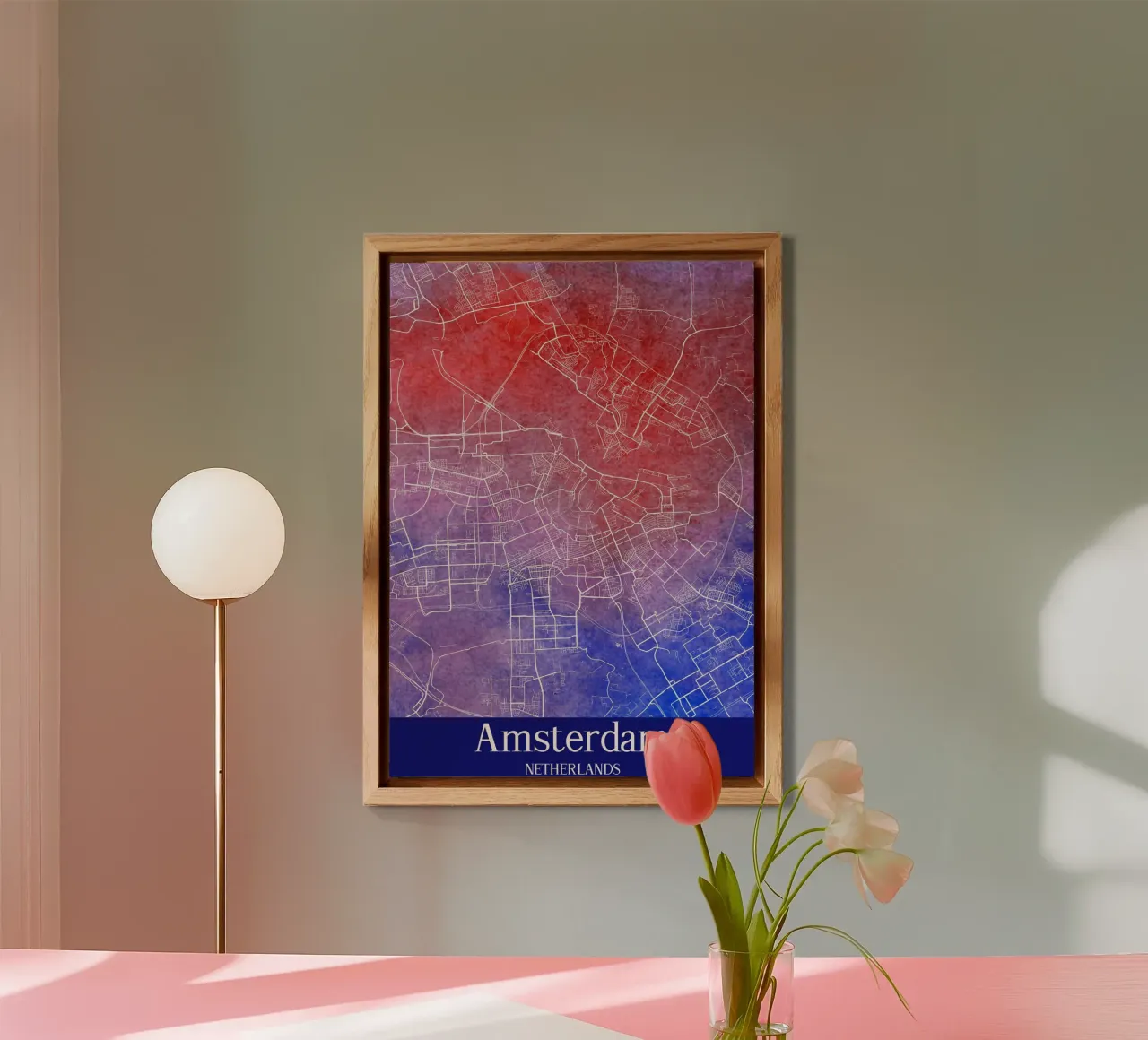 Amsterdam NETHERLANDS alluminio dibond da WorldPrint