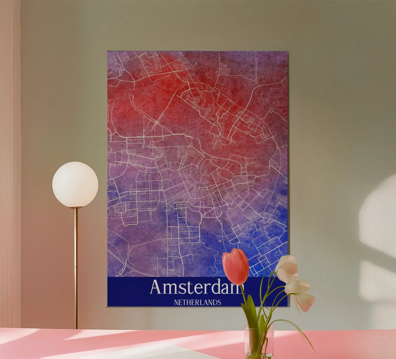Amsterdam NETHERLANDS alluminio dibond da WorldPrint