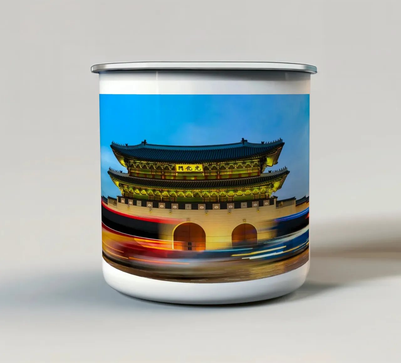 SEOUL 03 tazza in smalto da Tom Uhlenberg