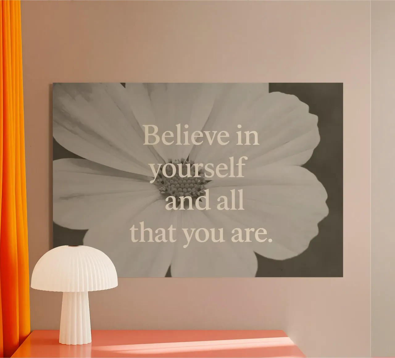 Believe In Yourself And All That You Are plexiglass da treechild