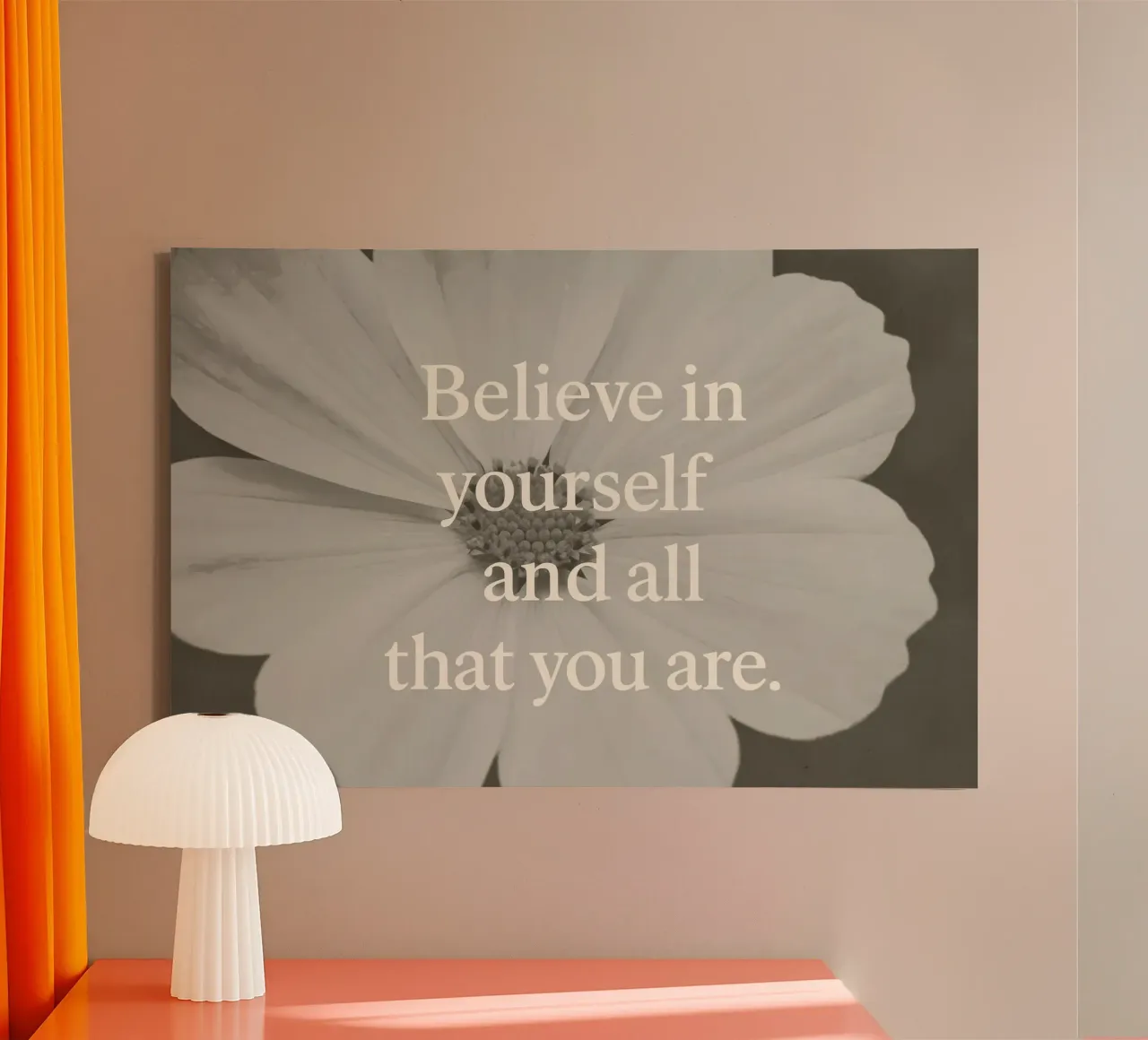 Believe In Yourself And All That You Are tela da treechild