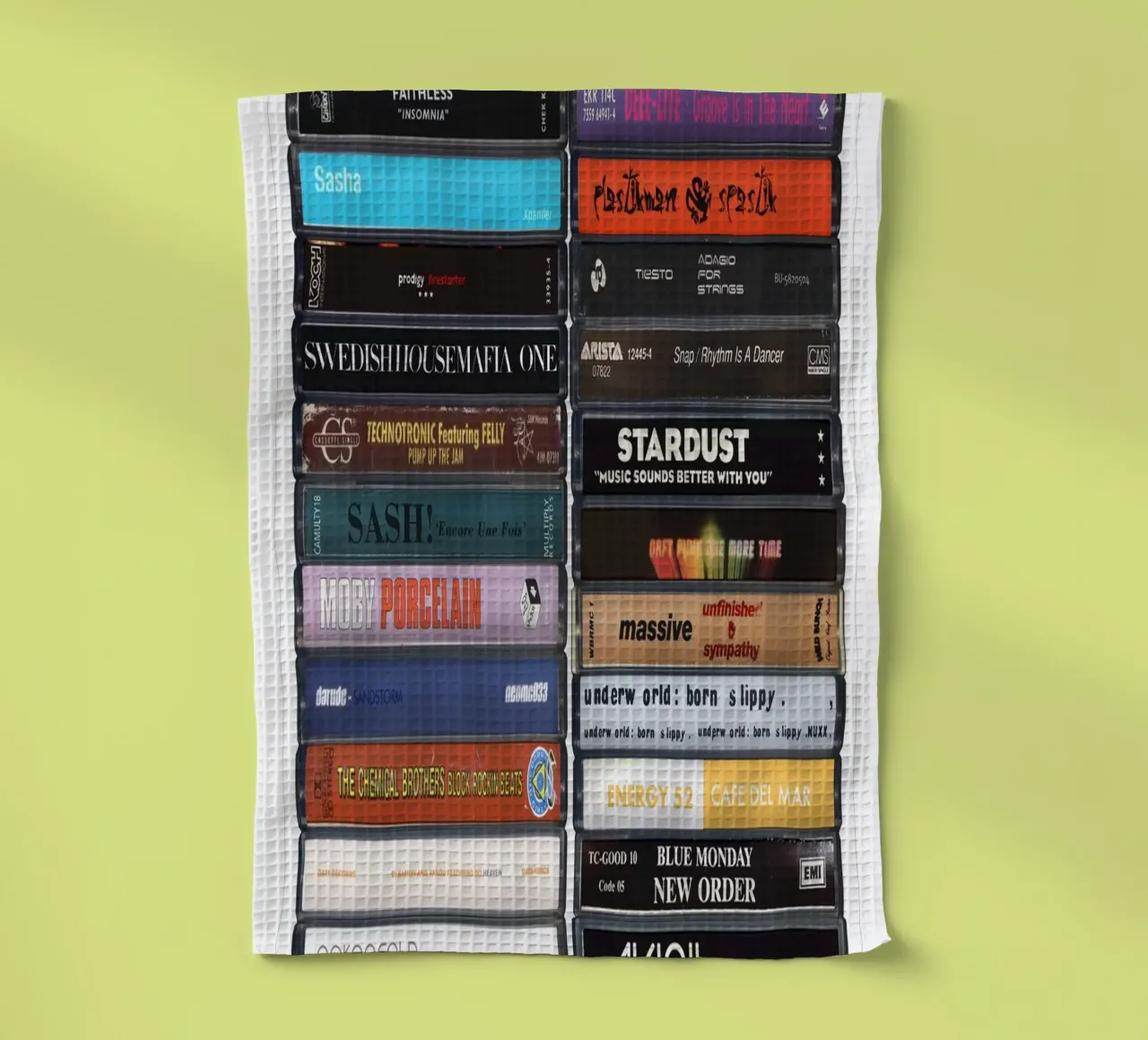 Dance Music Print torchon de MrMustardPrints