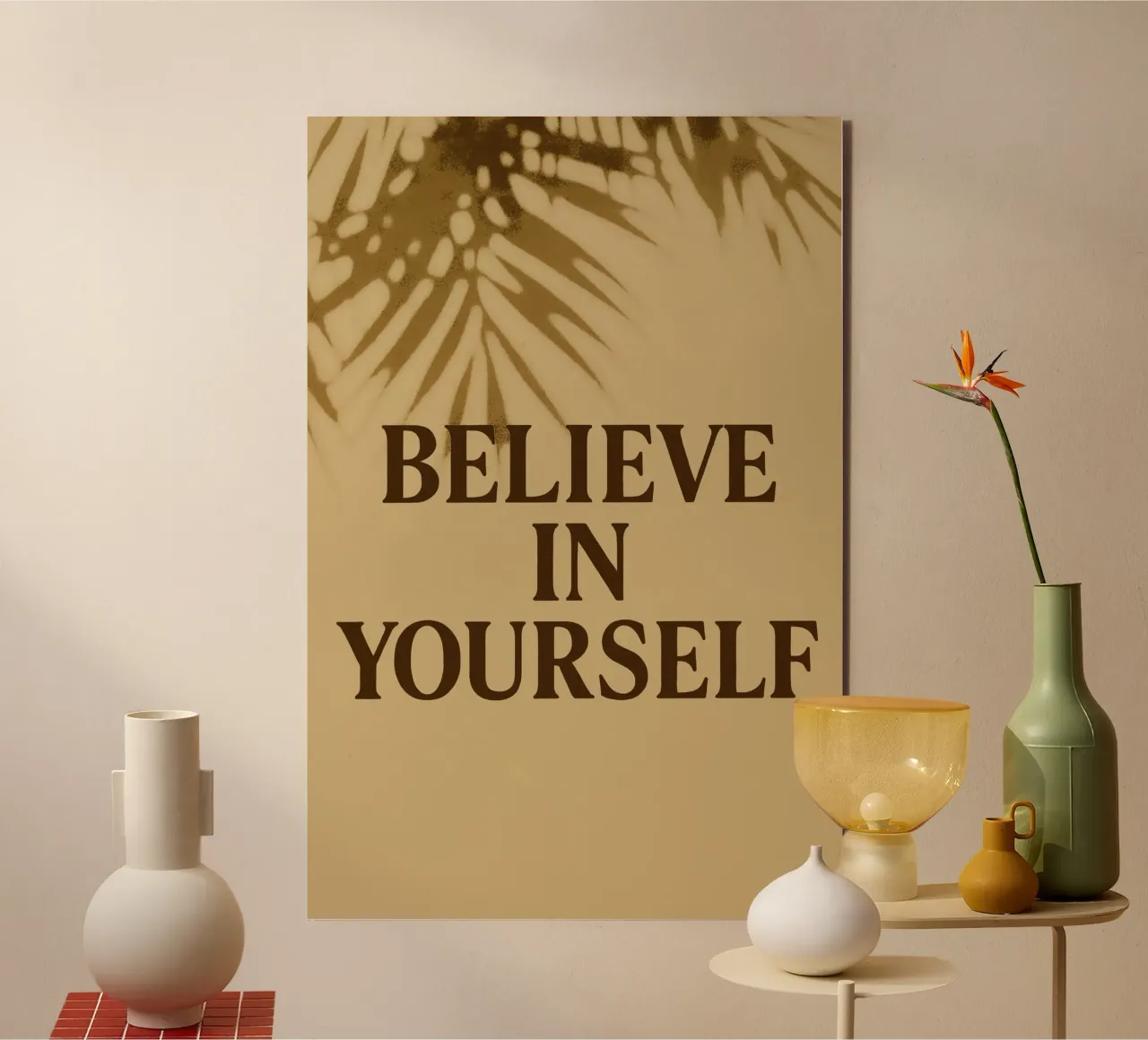 Believe In Yourself No 03 alluminio dibond da treechild