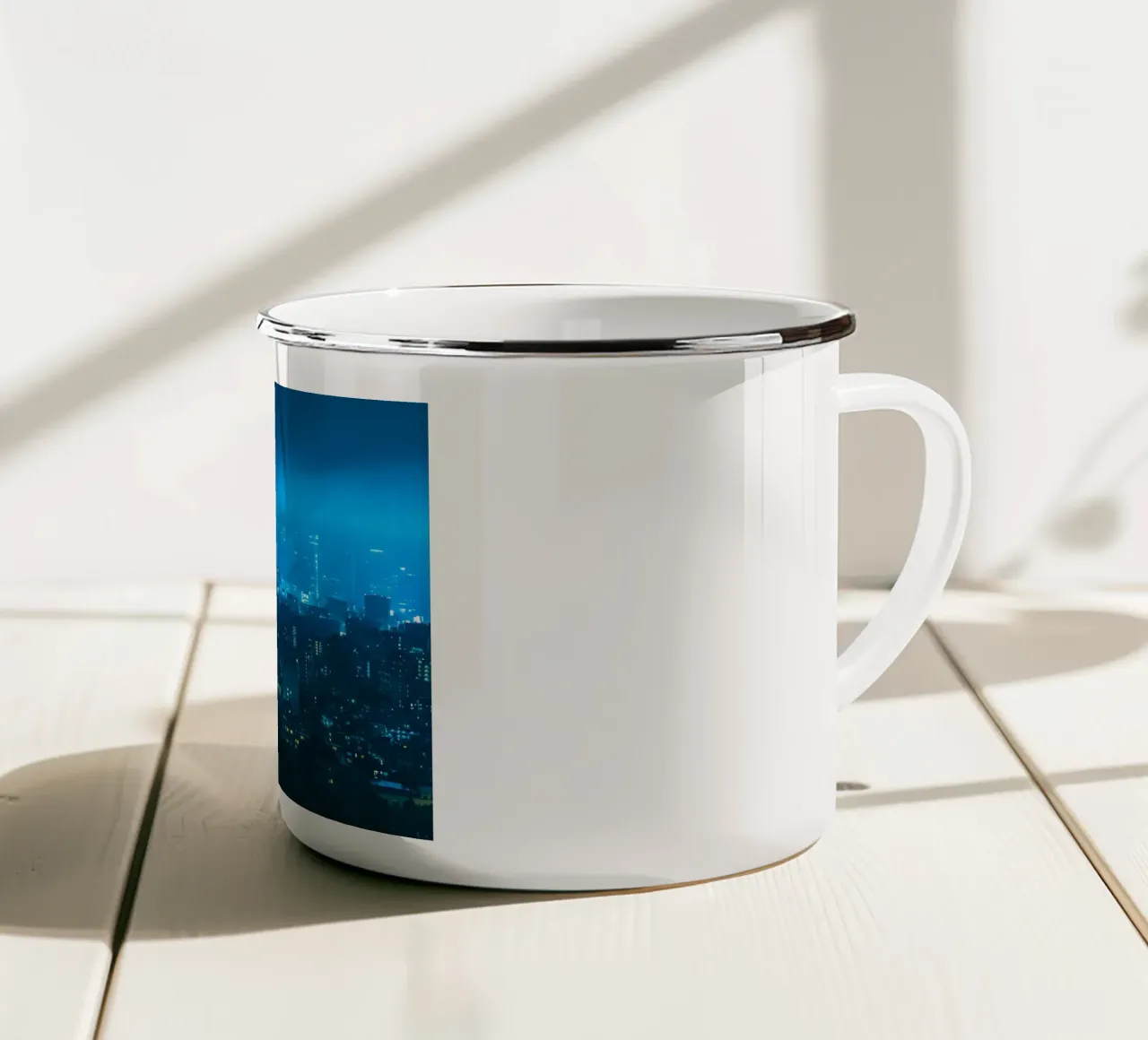 TOKIO 21. tazza in smalto da Tom Uhlenberg