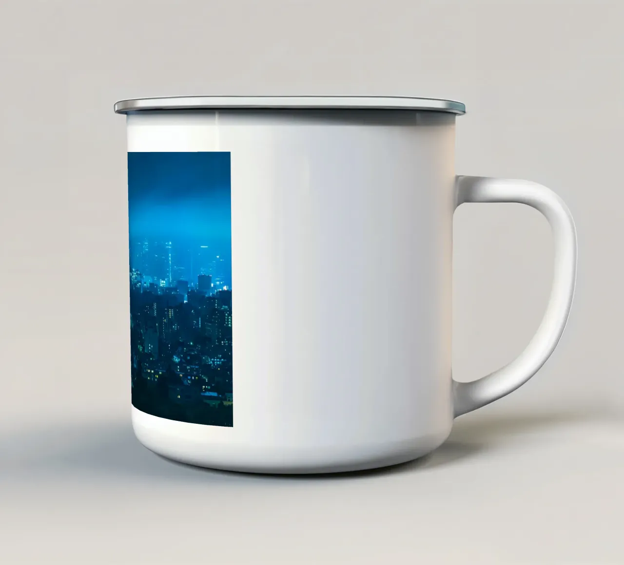 TOKIO 21. tazza in smalto da Tom Uhlenberg