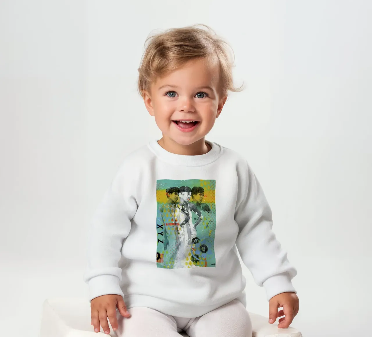 ABC felpa neonato da Tameo