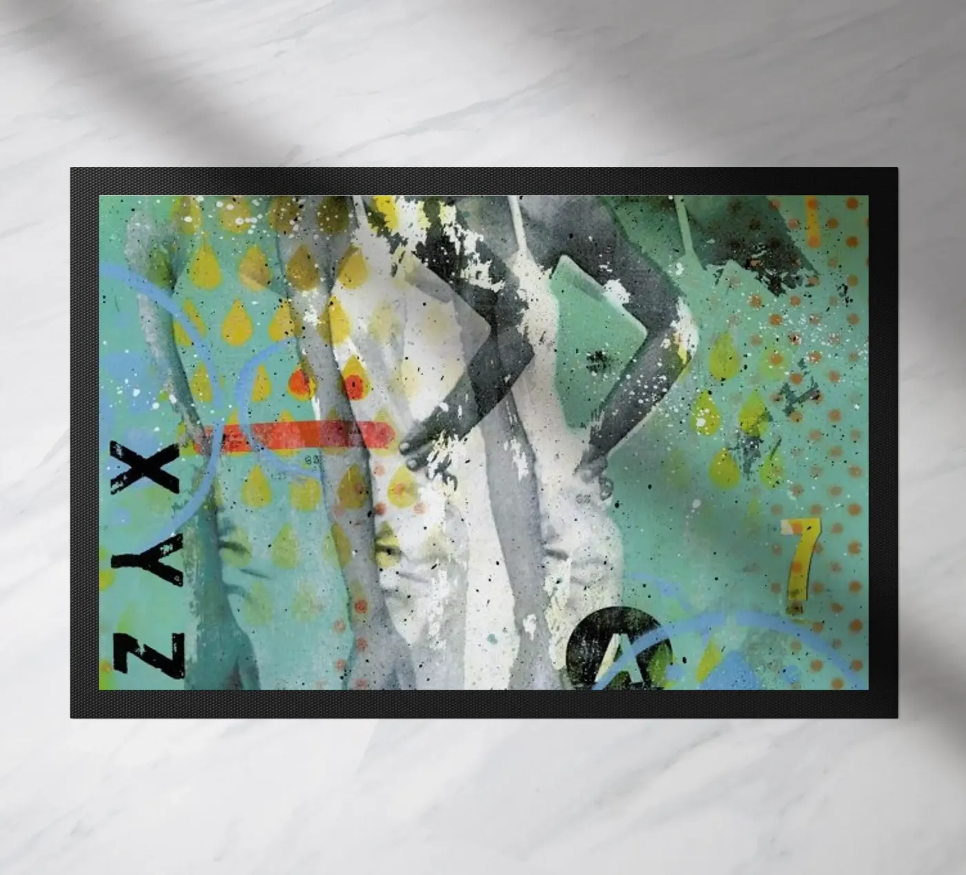 ABC doormat by Tameo