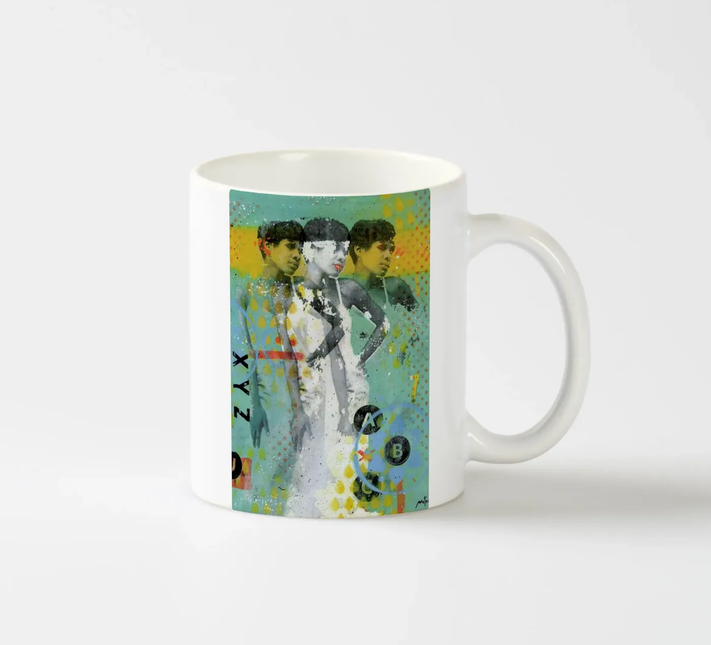 ABC Keramik Tasse von Tameo