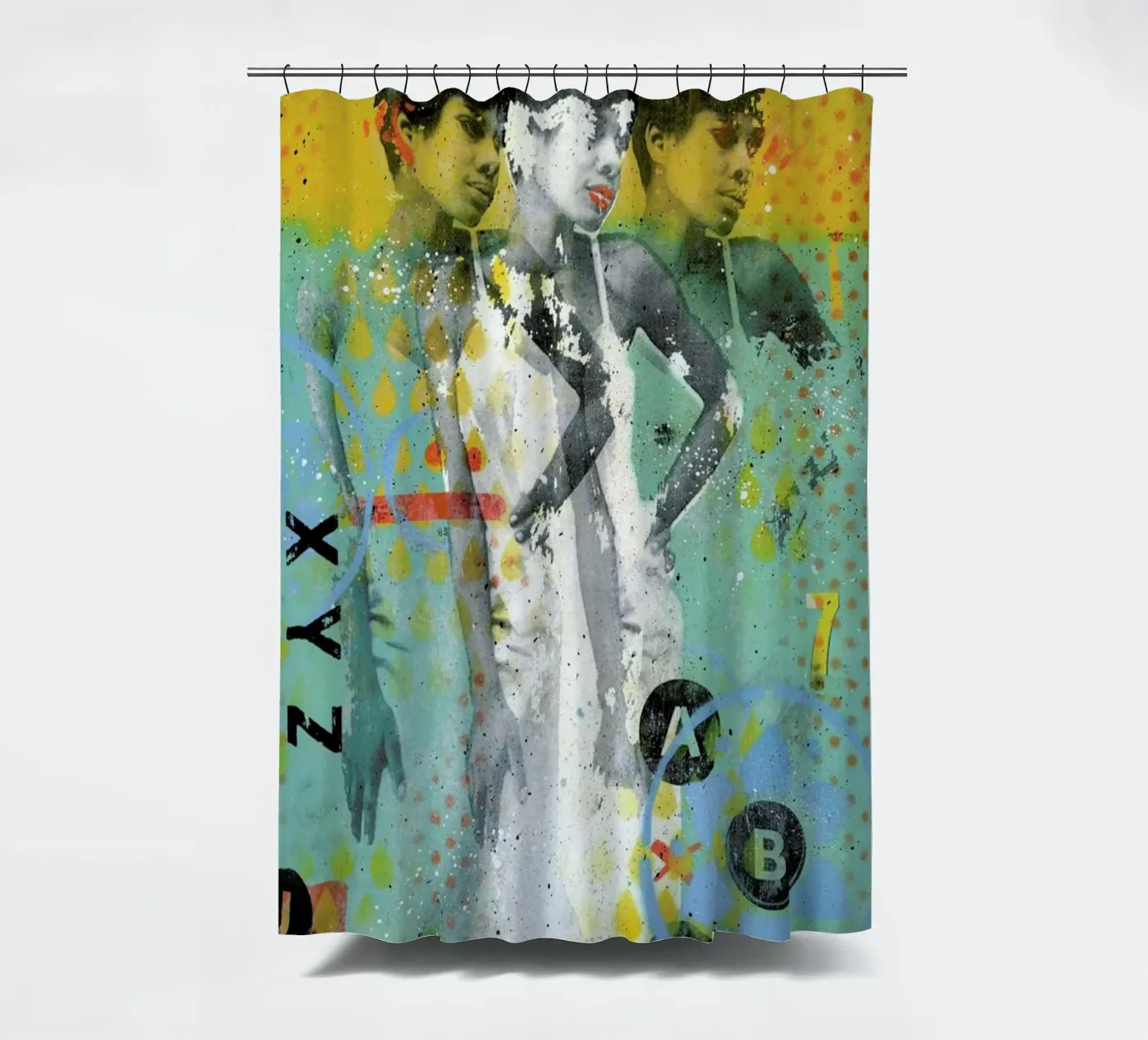 ABC Duschvorhang von Tameo