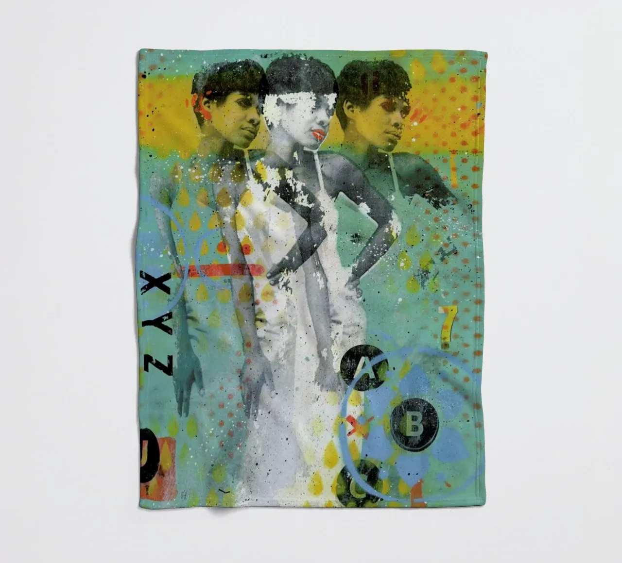 ABC fleecedeken van Tameo