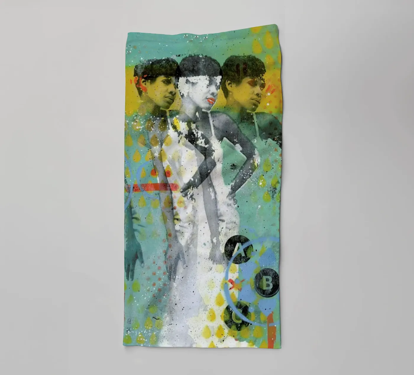 ABC badhanddoek van Tameo