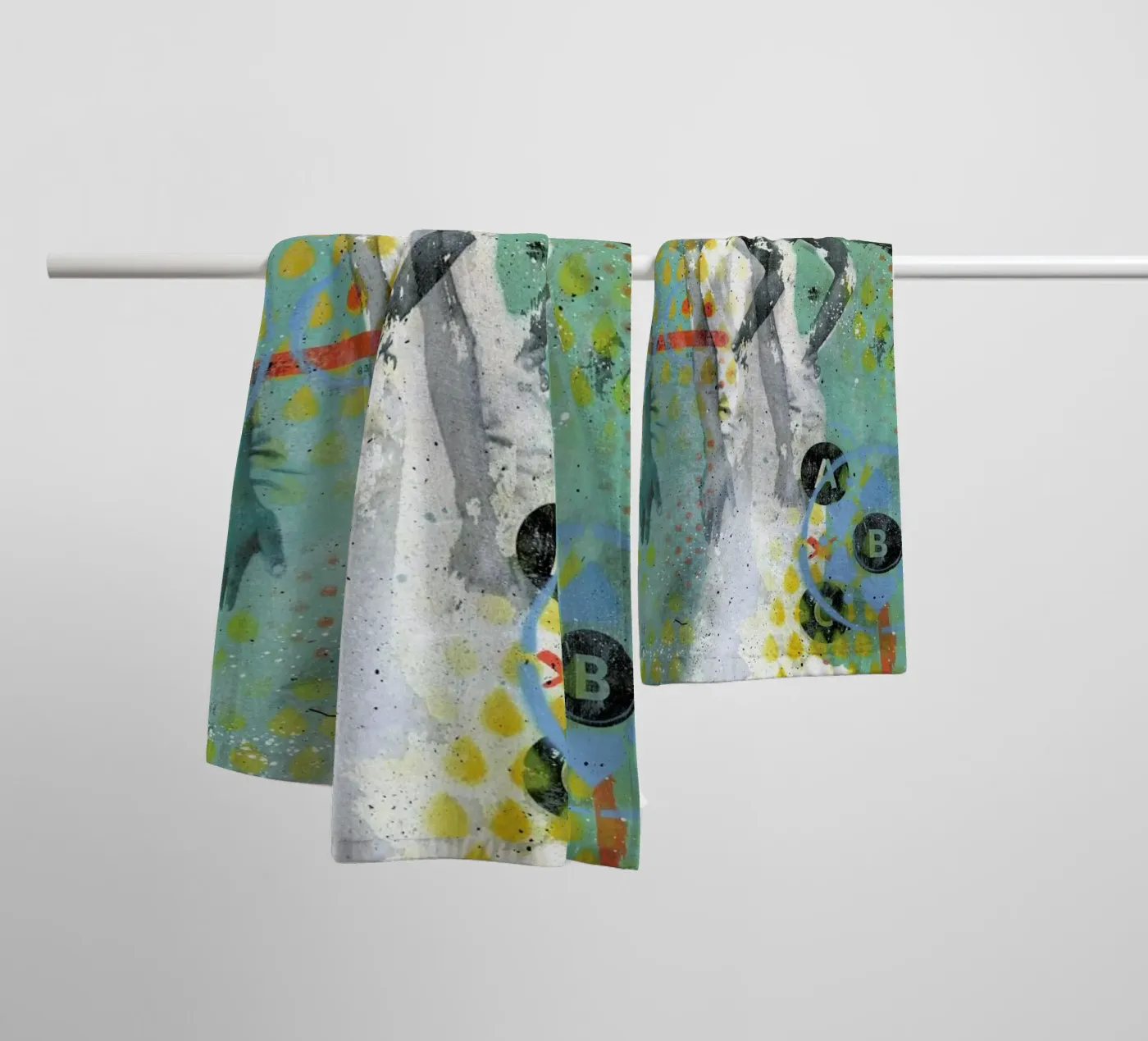 ABC badhanddoek van Tameo