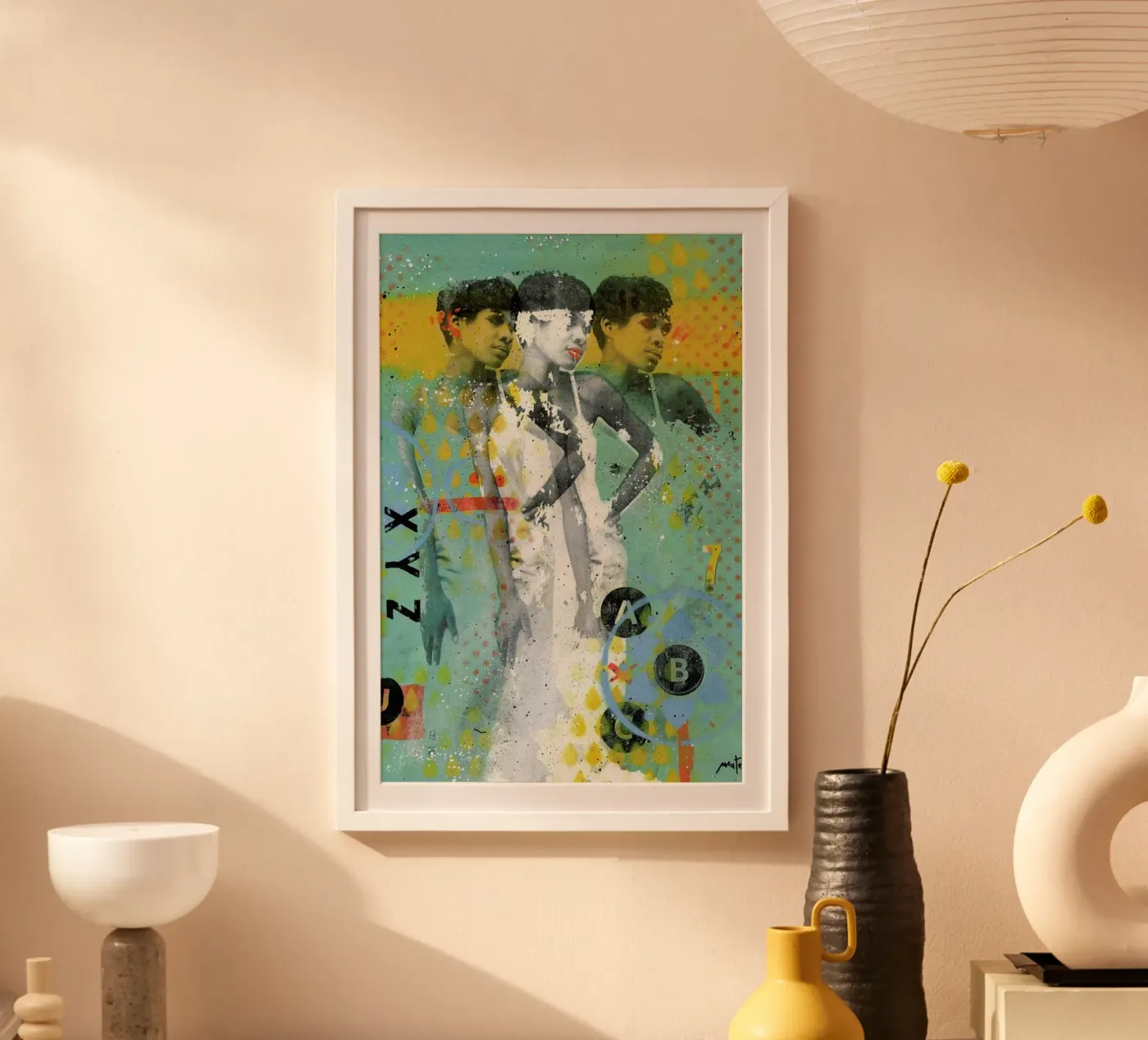 ABC Poster von Tameo