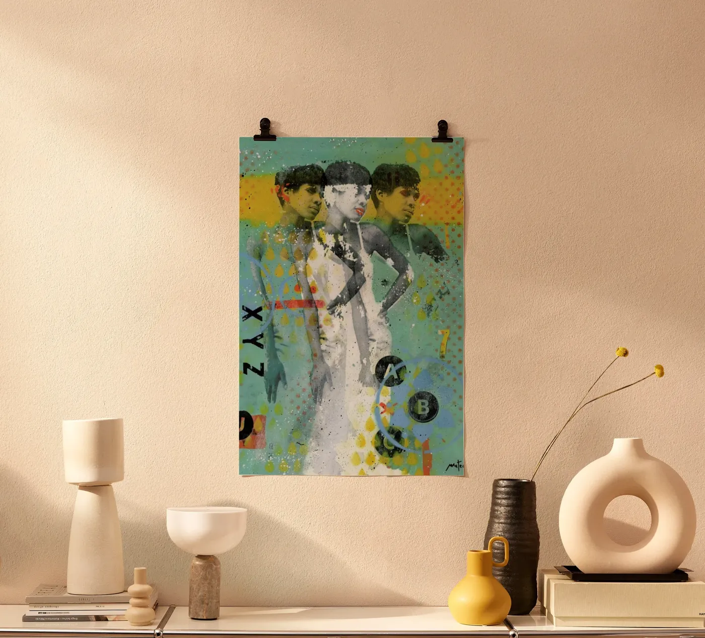 ABC Poster von Tameo