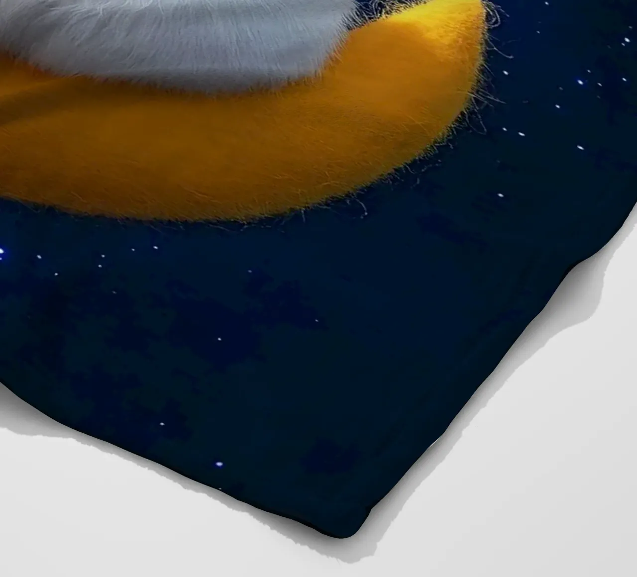 Chiaro di luna e coniglietti coperta in pile da M-Ulrich-Digital Art