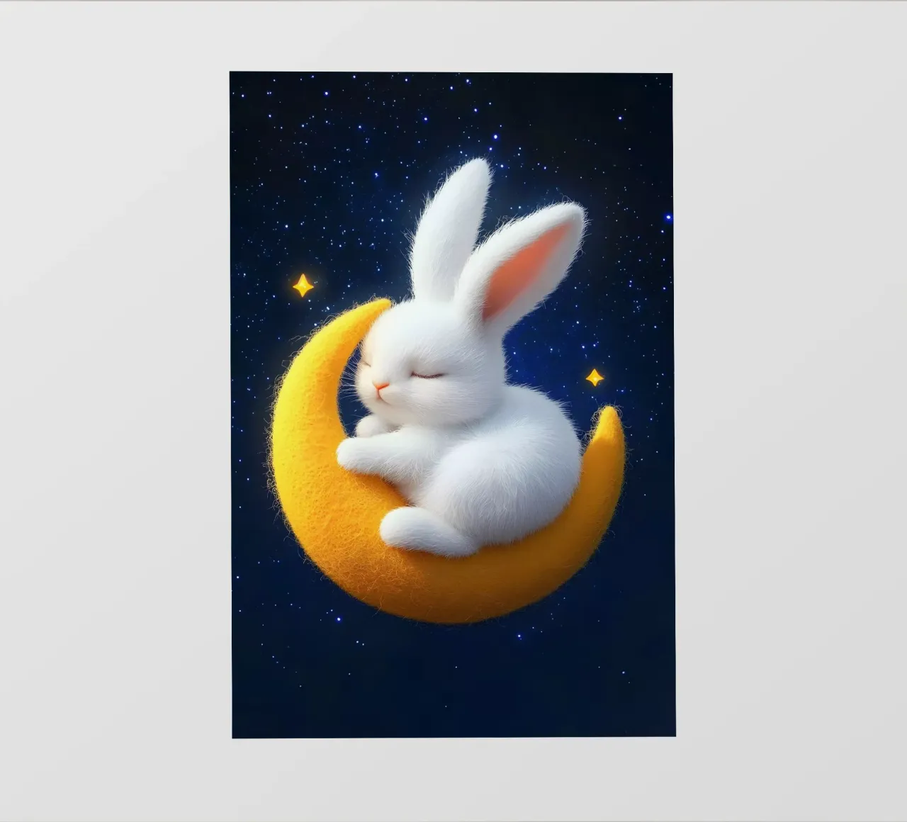 Chiaro di luna e coniglietti pellicola backlit da M-Ulrich-Digital Art