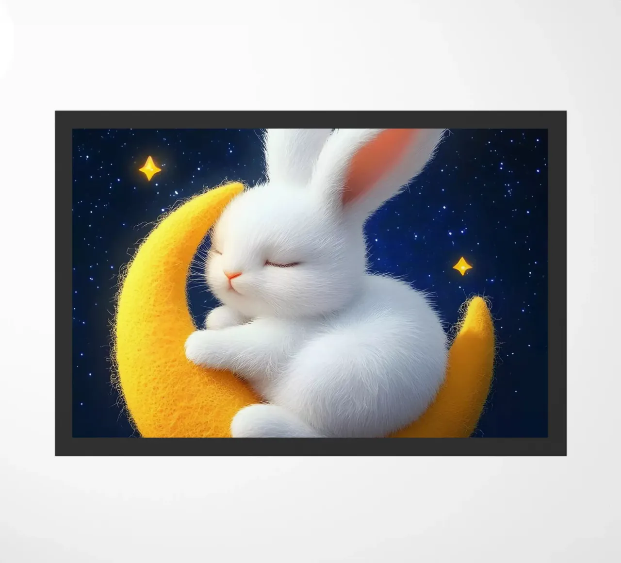 Chiaro di luna e coniglietti zerbino da M-Ulrich-Digital Art