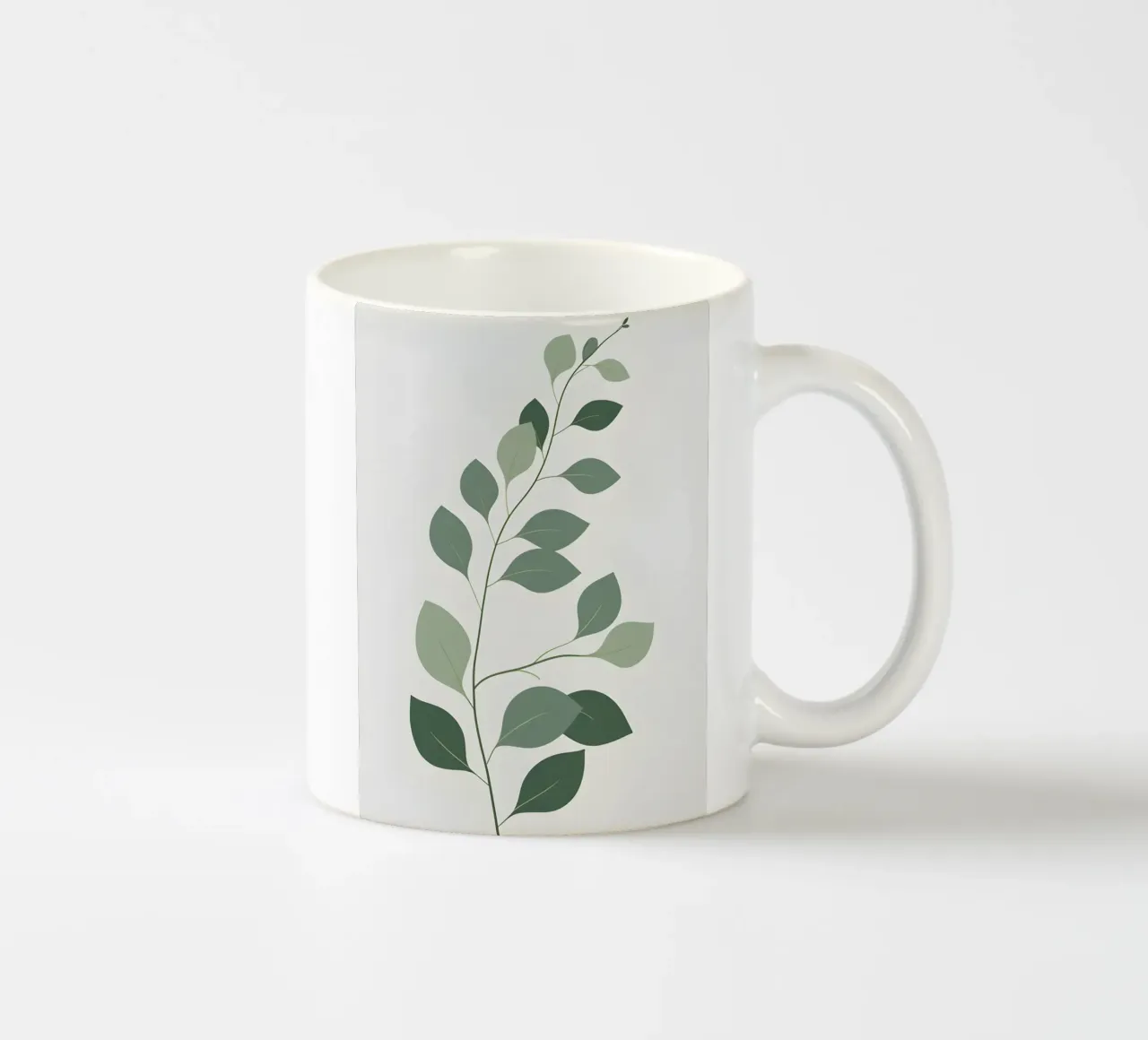 Ramo curvo tazza in ceramica da Botanical Gallery