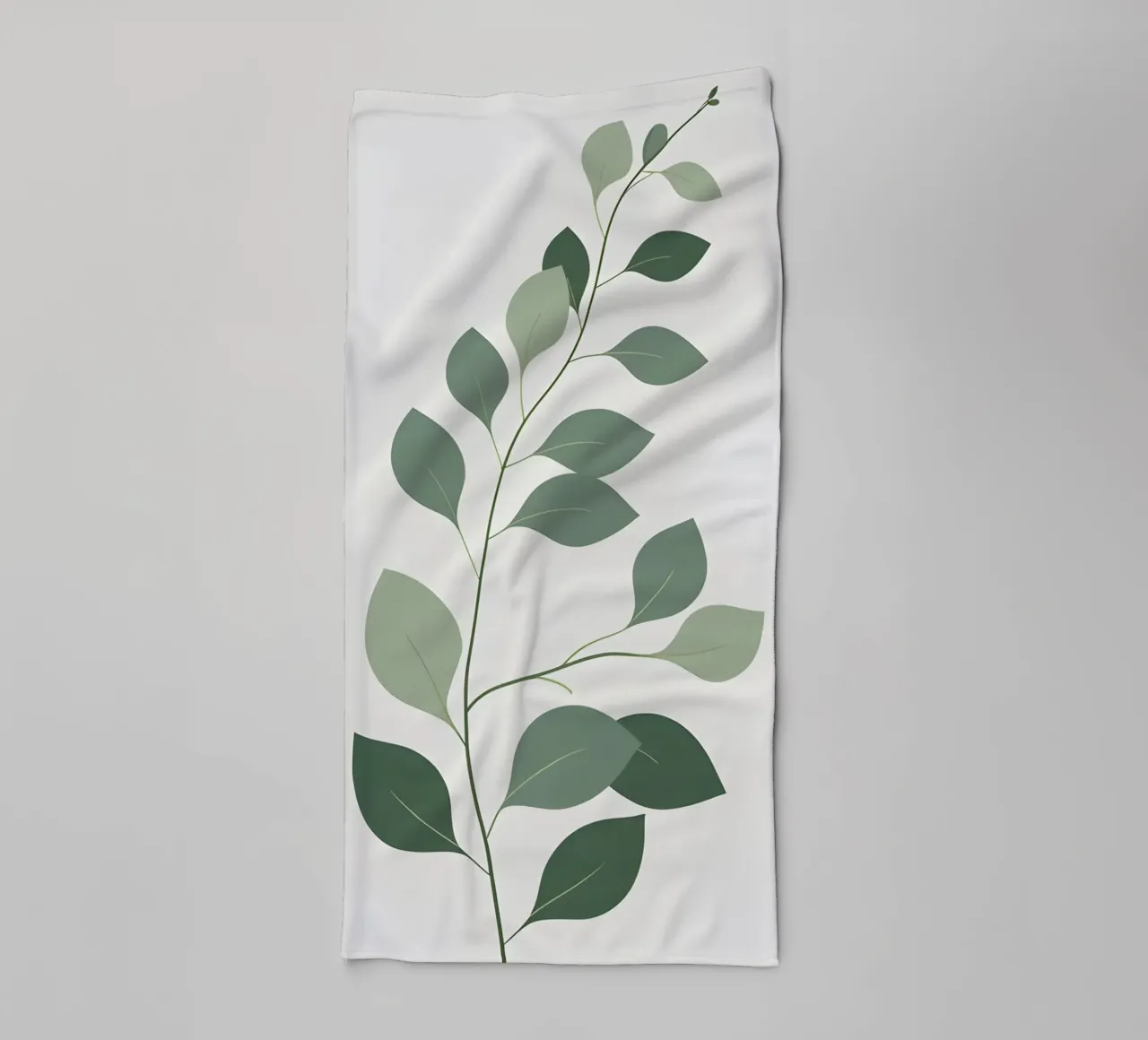Gebogener Zweig Handtuch von Botanical Gallery