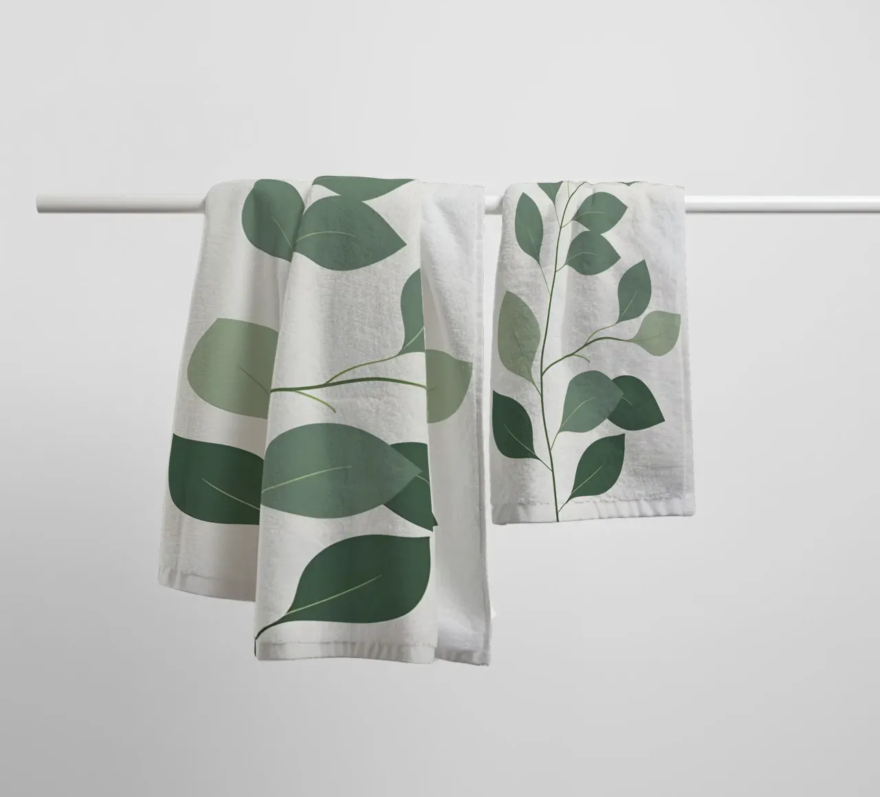 Gebogener Zweig Handtuch von Botanical Gallery