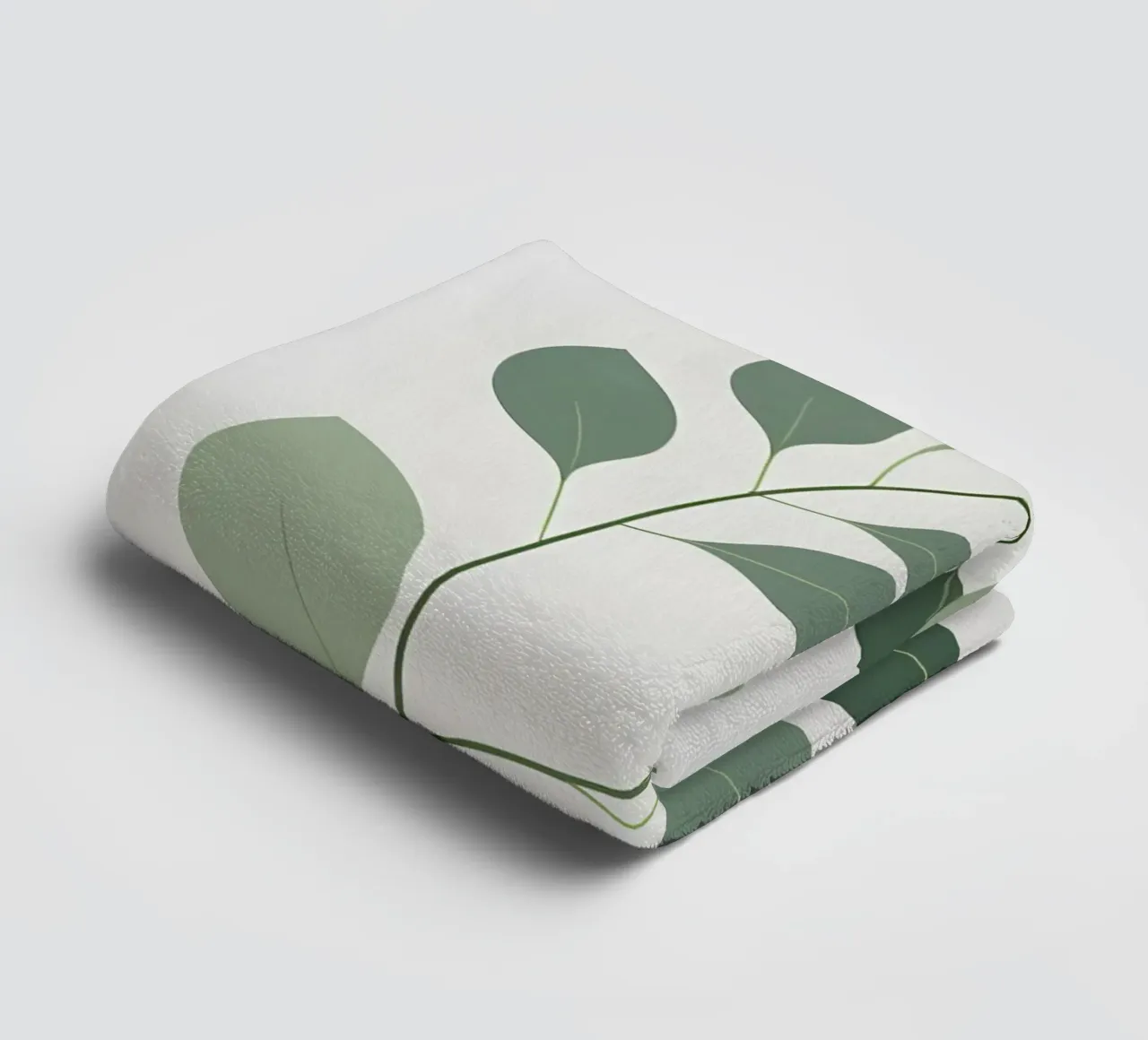 Gebogener Zweig Handtuch von Botanical Gallery