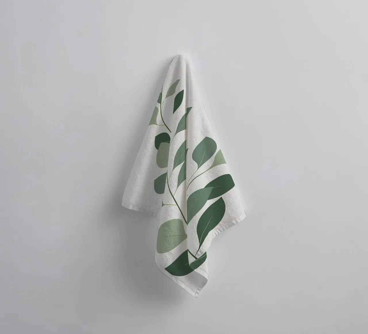 Gebogener Zweig Handtuch von Botanical Gallery