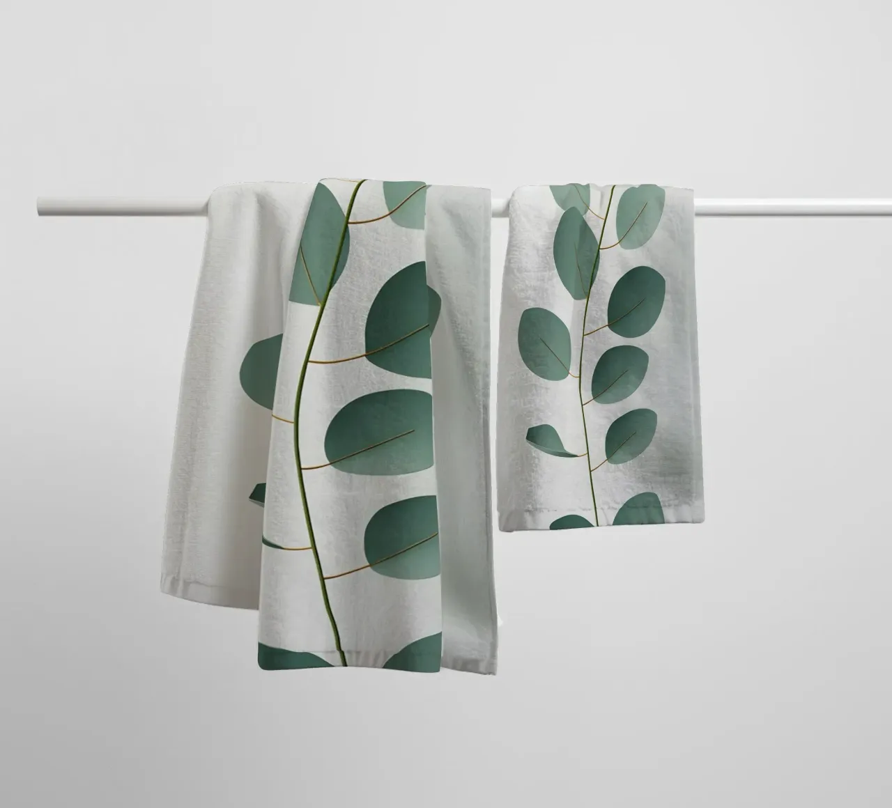 Gebogener Zweig Handtuch von Botanical Gallery