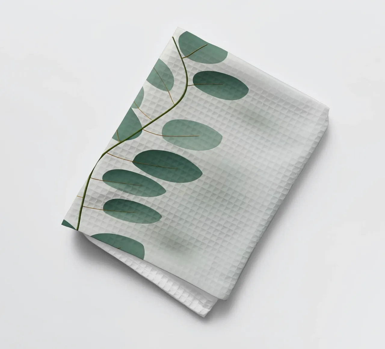 Gebogener Zweig Geschirrtuch von Botanical Gallery