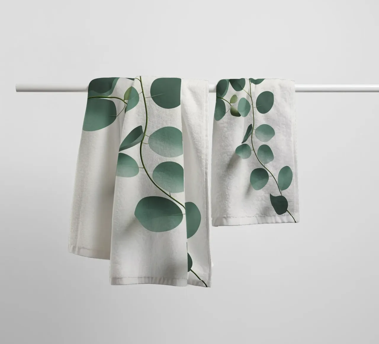 Gebogener Zweig Handtuch von Botanical Gallery